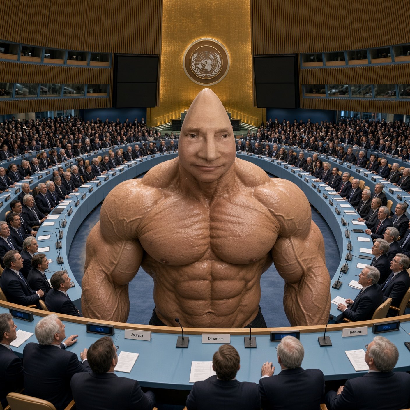 Muscular Put In at a world summit